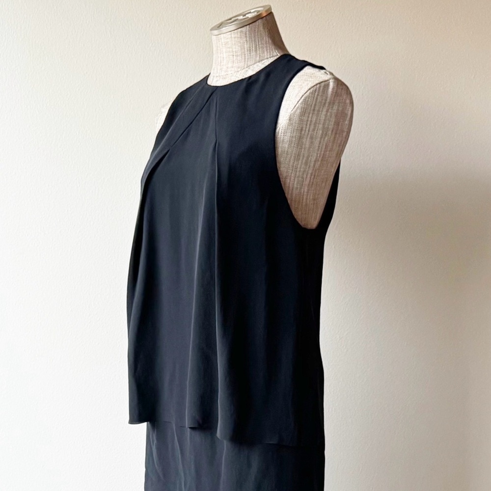 Acne Studios Black Layered Column Dress - Picture 10 of 16